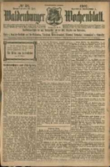 Waldenburger Wochenblatt, Jg. 53, 1907, nr 58