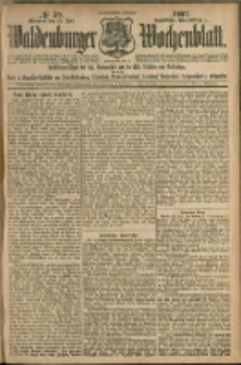 Waldenburger Wochenblatt, Jg. 53, 1907, nr 59