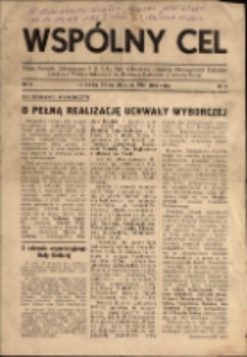 Wsp&oacute;lny cel : Organ Komitetu Zakładowego P.Z.P.R., Zarządu zakład&oacute;w. ZMP, Rady Zakł. i Dyrekcji Jeleniog&oacute;rskich Zakład&oacute;w Celulozy Wł&oacute;kien Sztucznych im Klementa Gottwalda , 1953, nr 8