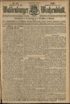 Waldenburger Wochenblatt, Jg. 53, 1907, nr 61