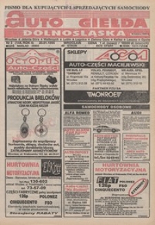 Auto Giełda Dolnośląska : pismo dla kupujących i sprzedających samochody, R. 4, 1995, nr 3 (144) [20.01]
