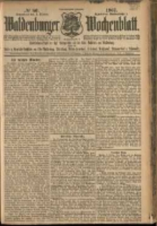 Waldenburger Wochenblatt, Jg. 53, 1907, nr 80