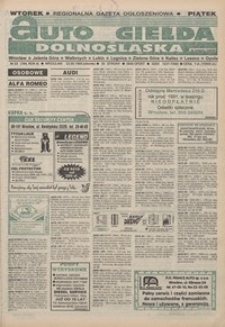Auto Giełda Dolnośląska : pismo dla kupujących i sprzedających samochody, R. 4, 1995, nr 23 (164) [23.05]