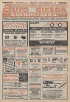 Auto Giełda Dolnośląska : pismo dla kupujących i sprzedających samochody, R. 4, 1995, nr 24 (165) [26.05]