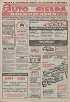 Auto Giełda Dolnośląska : pismo dla kupujących i sprzedających samochody, R. 4, 1995, nr 30 (171) [16.06]