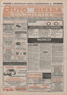 Auto Giełda Dolnośląska : pismo dla kupujących i sprzedających samochody, R. 4, 1995, nr 44 (185) [4.08]