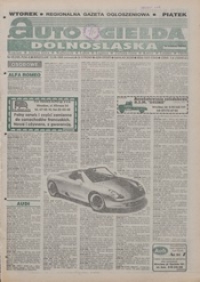Auto Giełda Dolnośląska : pismo dla kupujących i sprzedających samochody, R. 4, 1995, nr 55 (196) [12.09]