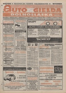 Auto Giełda Dolnośląska : pismo dla kupujących i sprzedających samochody, R. 4, 1995, nr 60 (201) [29.09]