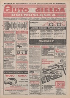 Auto Giełda Dolnośląska : pismo dla kupujących i sprzedających samochody, R. 4, 1995, nr 74 (215) [17.11]