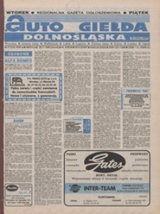 Auto Giełda Dolnośląska : pismo dla kupujących i sprzedających samochody, R. 4, 1995, nr 77 (218) [28.11]