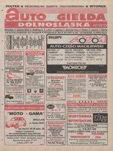 Auto Giełda Dolnośląska : pismo dla kupujących i sprzedających samochody, R. 4, 1995, nr 80 (221) [8.12]