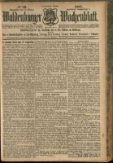 Waldenburger Wochenblatt, Jg. 53, 1907, nr 86