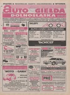 Auto Giełda Dolnośląska : pismo dla kupujących i sprzedających samochody, R. 4, 1995, nr 82 (223) [15.12]