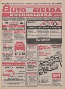 Auto Giełda Dolnośląska : pismo dla kupujących i sprzedających samochody, R. 5, 1996, nr 1/2 (228) [5.01]