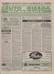 Auto Giełda Dolnośląska : pismo dla kupujących i sprzedających samochody, R. 5, 1996, nr 3 (229) [9.01]