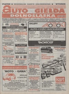 Auto Giełda Dolnośląska : pismo dla kupujących i sprzedających samochody, R. 5, 1996, nr 6 (232) [19.01]