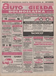 Auto Giełda Dolnośląska : pismo dla kupujących i sprzedających samochody, R. 5, 1996, nr 12 (238) [9.02]