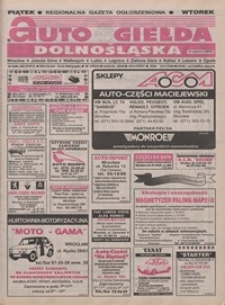 Auto Giełda Dolnośląska : pismo dla kupujących i sprzedających samochody, R. 5, 1996, nr 16 (242) [23.02]
