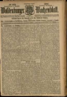 Waldenburger Wochenblatt, Jg. 53, 1907, nr 100