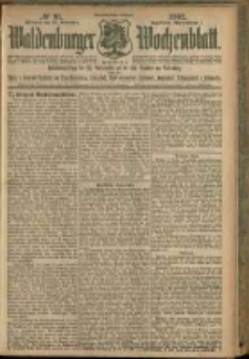 Waldenburger Wochenblatt, Jg. 53, 1907, nr 91
