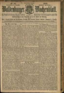 Waldenburger Wochenblatt, Jg. 53, 1907, nr 93