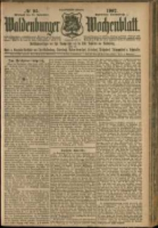 Waldenburger Wochenblatt, Jg. 53, 1907, nr 95