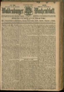 Waldenburger Wochenblatt, Jg. 53, 1907, nr 96