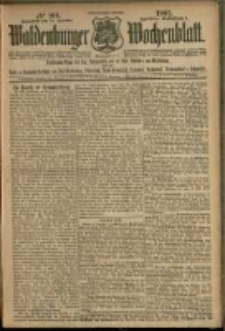 Waldenburger Wochenblatt, Jg. 53, 1907, nr 104
