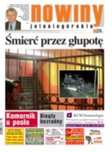 Nowiny Jeleniogórskie : tygodnik społeczny, R.56!, 2014, nr 43 (2888) [Dokument elektroniczny]