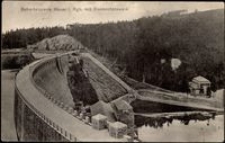 Bobertalsperre Mauer i. Rgb. mit Elektrizitätswerk [Dokument ikonograficzny]