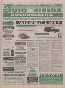 Auto Giełda Dolnośląska : pismo dla kupujących i sprzedających samochody, R. 5, 1996, nr 41 (267) [21.05]