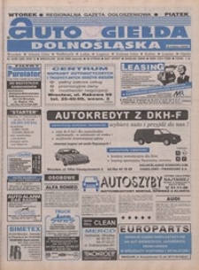 Auto Giełda Dolnośląska : pismo dla kupujących i sprzedających samochody, R. 5, 1996, nr 43 (269) [28.05]