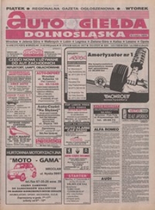 Auto Giełda Dolnośląska : pismo dla kupujących i sprzedających samochody, R. 5, 1996, nr 44 (270) [31.05]