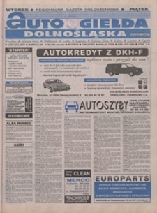 Auto Giełda Dolnośląska : pismo dla kupujących i sprzedających samochody, R. 5, 1996, nr 47 (273) [11.06]