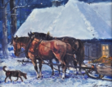 Scena zimowa [Dokument ikonograficzny]