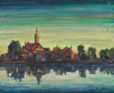 Pejzaż nocny [Dokument ikonograficzny]