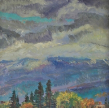 Szrenica we mgle [Dokument ikonograficzny]