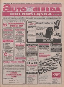Auto Giełda Dolnośląska : pismo dla kupujących i sprzedających samochody, R. 5, 1996, nr 54 (280) [5.07]