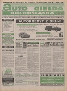 Auto Giełda Dolnośląska : pismo dla kupujących i sprzedających samochody, R. 5, 1996, nr 61 (287) [30.07]