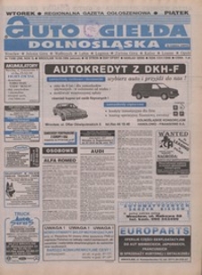 Auto Giełda Dolnośląska : pismo dla kupujących i sprzedających samochody, R. 5, 1996, nr 73 (299) [10.09]