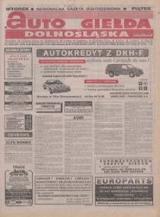 Auto Giełda Dolnośląska : pismo dla kupujących i sprzedających samochody, R. 5, 1996, nr 75 (301) [17.09]