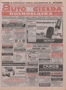 Auto Giełda Dolnośląska : pismo dla kupujących i sprzedających samochody, R. 5, 1996, nr 76 (302) [20.09]