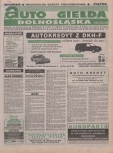 Auto Giełda Dolnośląska : pismo dla kupujących i sprzedających samochody, R. 5, 1996, nr 77 (303) [24.09]