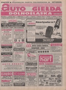 Auto Giełda Dolnośląska : pismo dla kupujących i sprzedających samochody, R. 5, 1996, nr 78 (304) [27.09]