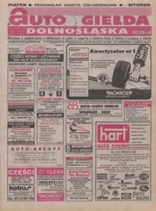 Auto Giełda Dolnośląska : pismo dla kupujących i sprzedających samochody, R. 5, 1996, nr 82 (308) [11.10]
