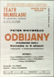 Odbijany - afisz premierowy [Dokument życia społecznego]