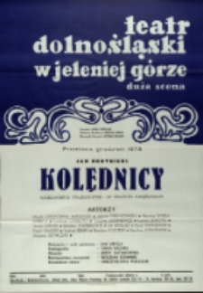 Kolędnicy - afisz premierowy [Dokument życia społecznego]