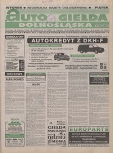 Auto Giełda Dolnośląska : pismo dla kupujących i sprzedających samochody, R. 5, 1996, nr 88/89 (315) [5.11]