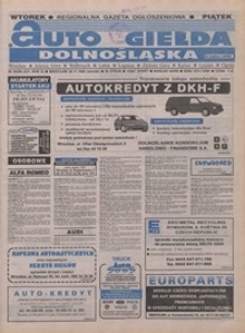 Auto Giełda Dolnośląska : pismo dla kupujących i sprzedających samochody, R. 5, 1996, nr 95 (321) [26.11]