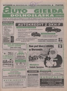 Auto Giełda Dolnośląska : pismo dla kupujących i sprzedających samochody, R. 5, 1996, nr 97 (323) [3.12]